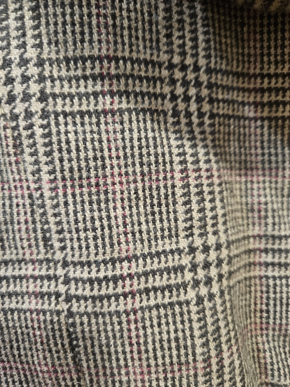 American Eagle Outfitters Plaid Hooded Bomber Jacket - Brown Plaid - Picture 7 of 9